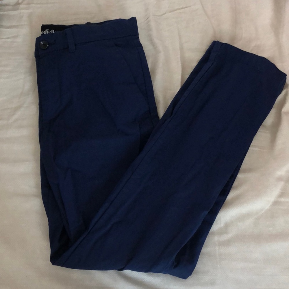 Mens navy dress pants
